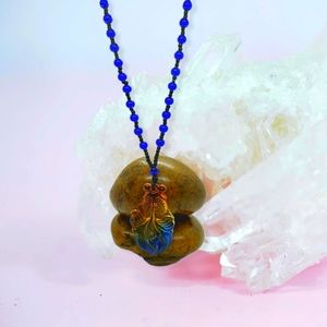 Lucky koi goldfish pendant necklace